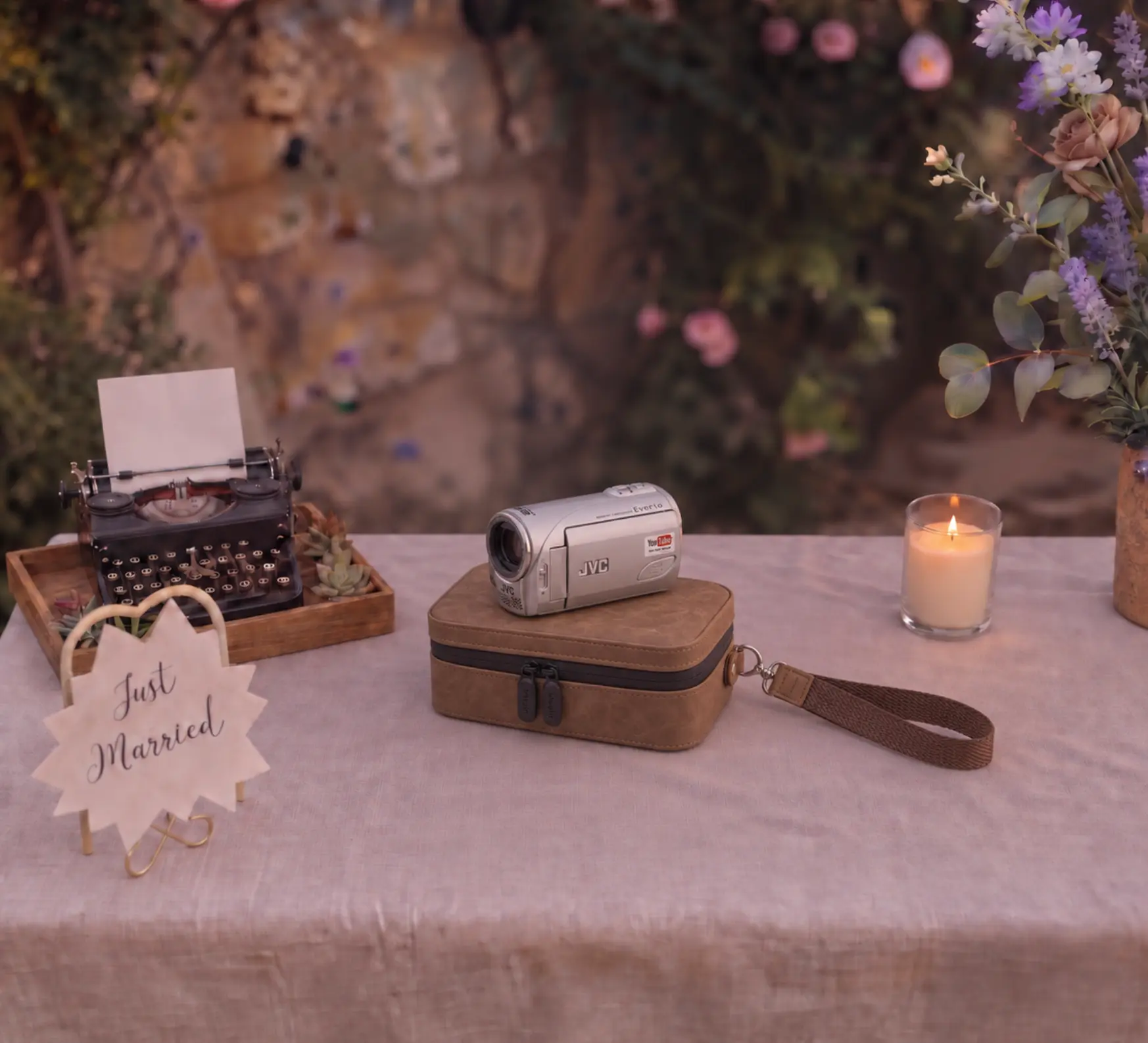 Caméscope vintage CopainCam à louer pour filmer un mariage