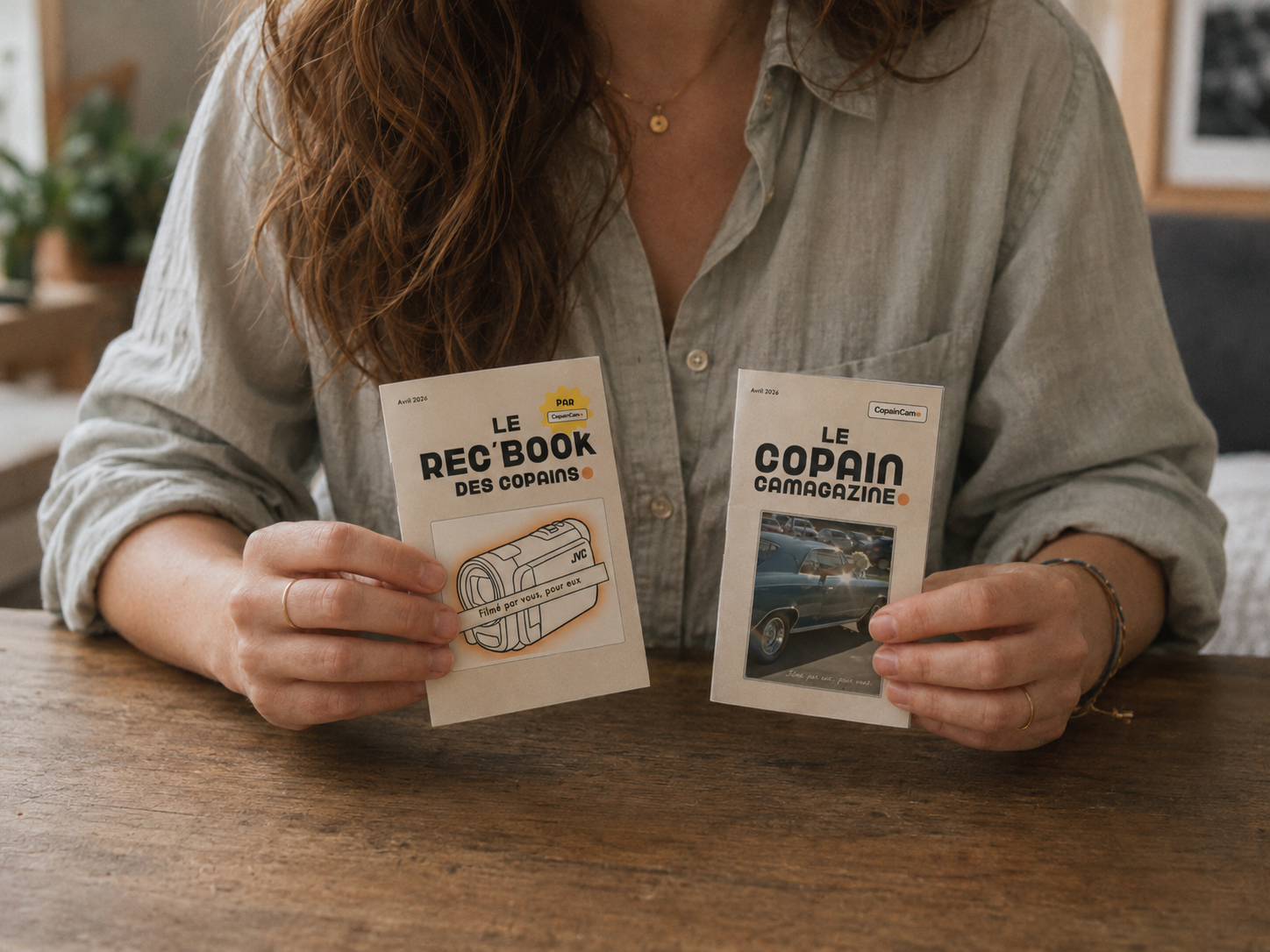Le Rec'Book des Copains et Le CopainCamagazine : les deux livrets d'animation CopainCam